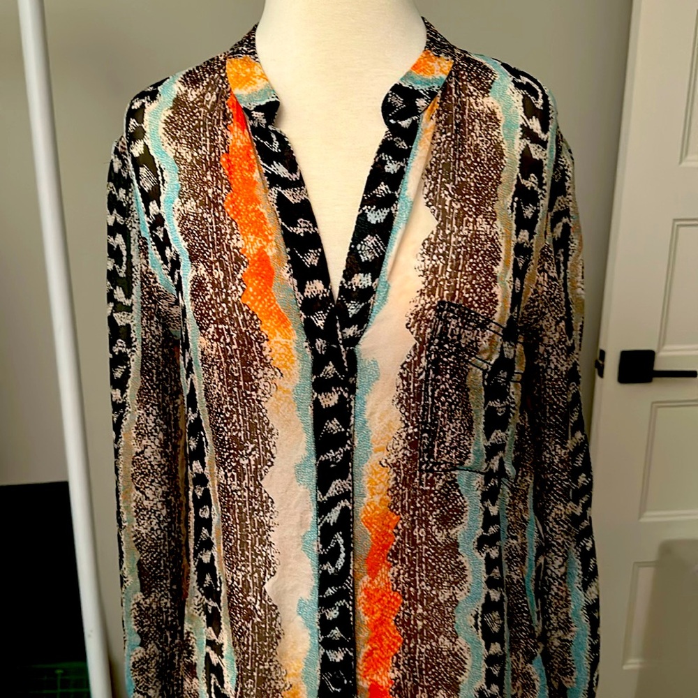 Diane von Furstenberg top blouse